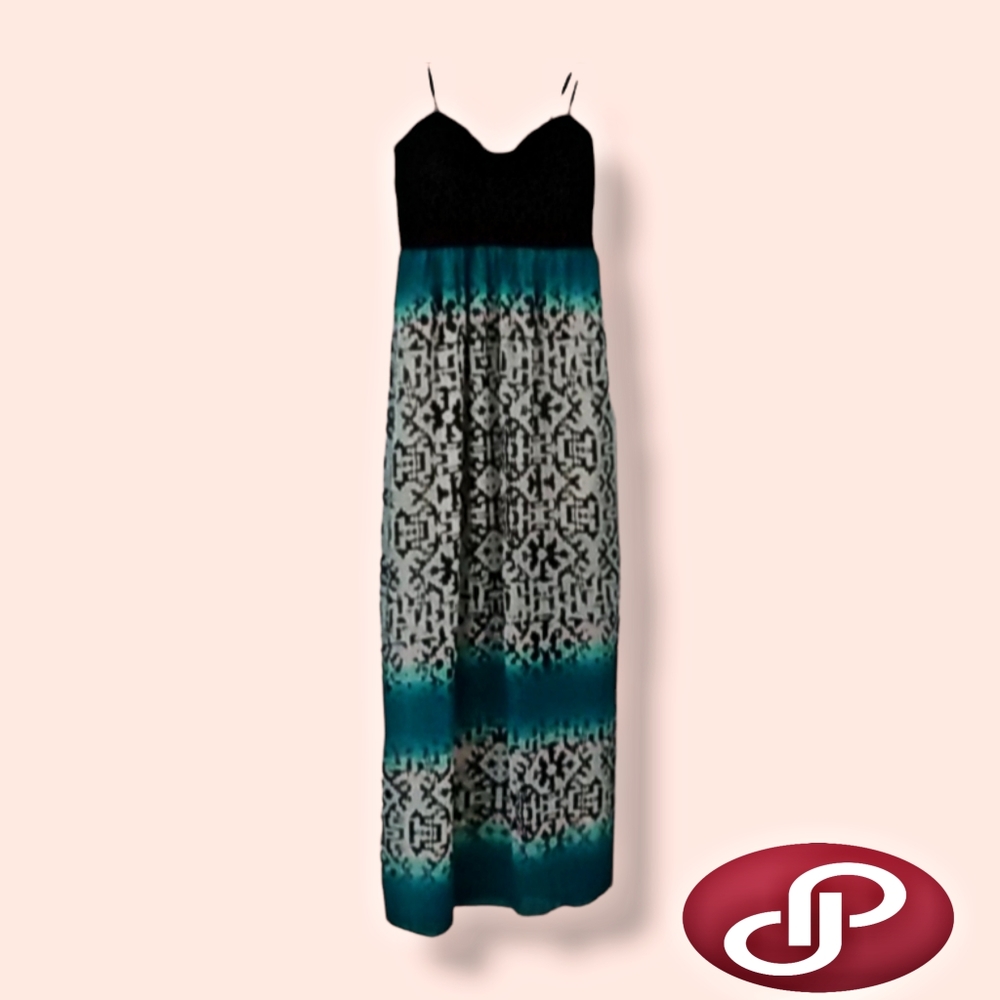 Three Pink Hearts: Medium Teal Sundress